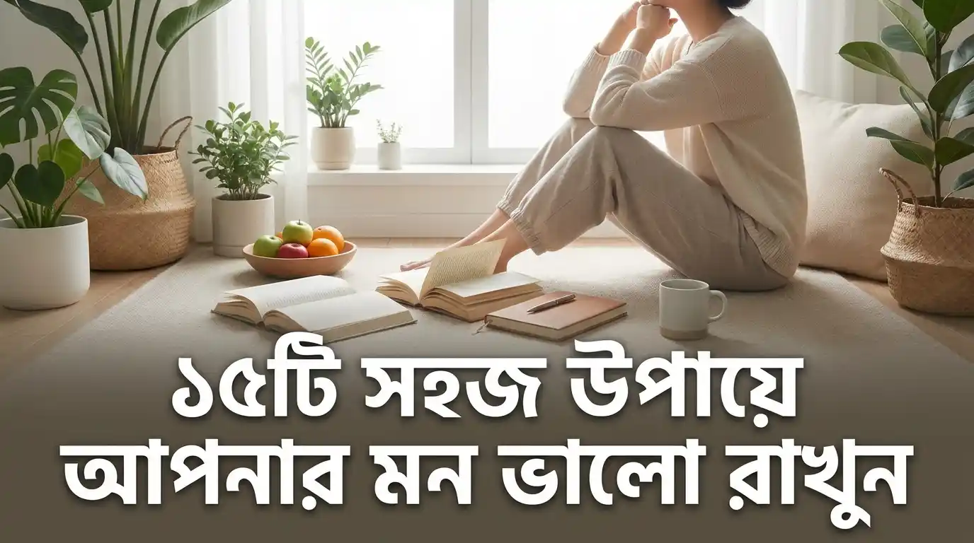 মন ভালো রাখার সহজ ১৫ টি আমল - মানসিক শান্তি ও প্রশান্তির ইসলামি উপায়