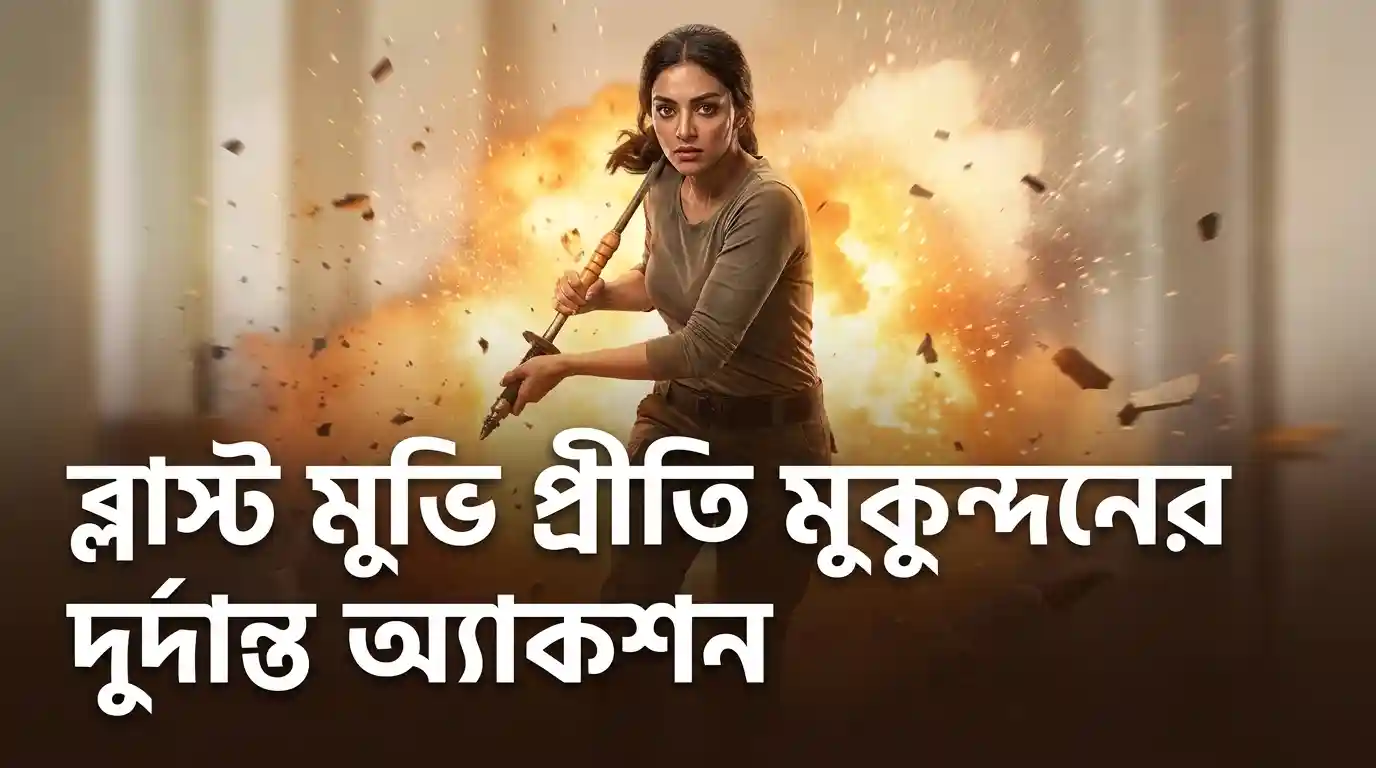 Blast Movie প্রীতি মুকুন্দনের দুর্দান্ত অ্যাকশন, পরিবারকেন্দ্রিক গল্প ও শক্তিশালী বার্তায় আলাদা মাত্রা