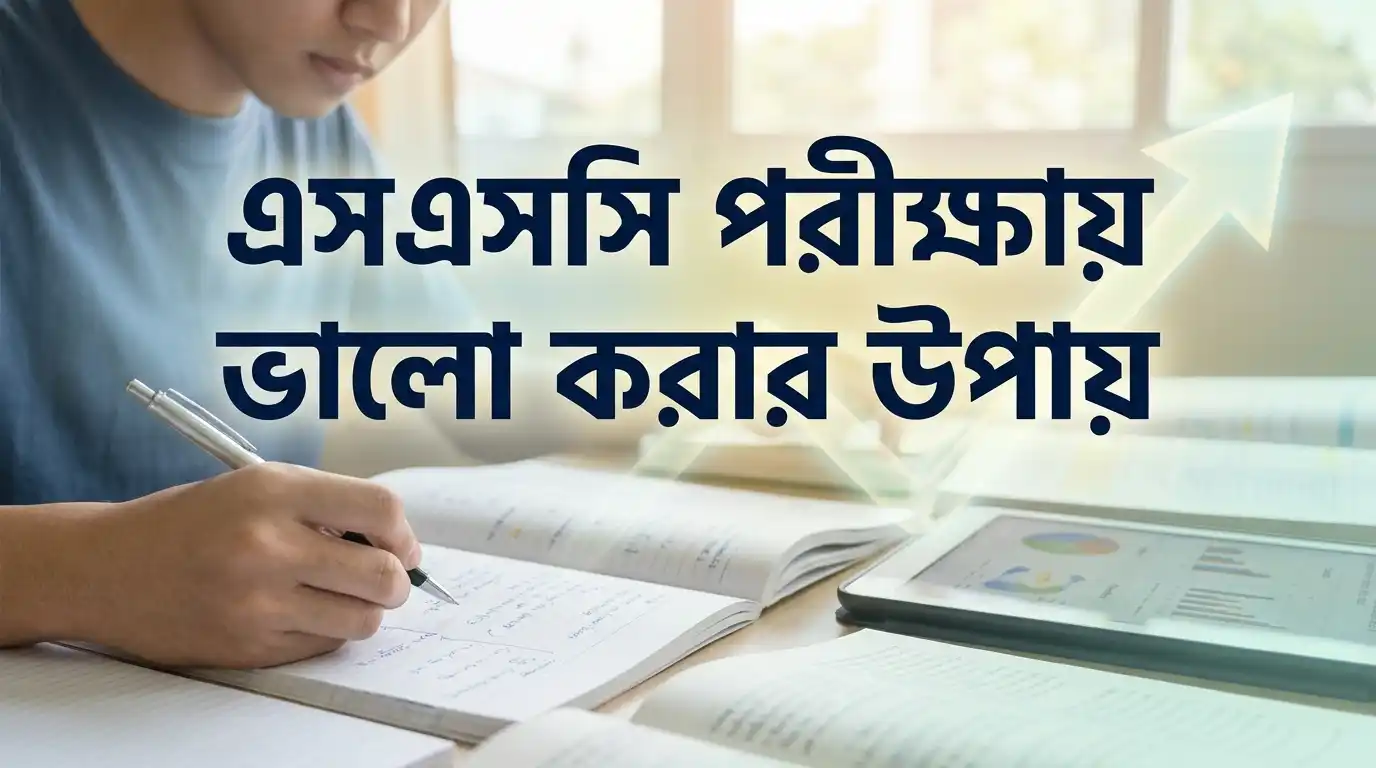 এসএসসি পরীক্ষায় ভালো করার উপায় ২০২৬ - অল্প পড়ে জিপিএ ৫ পাওয়ার স্মার্ট কৌশল