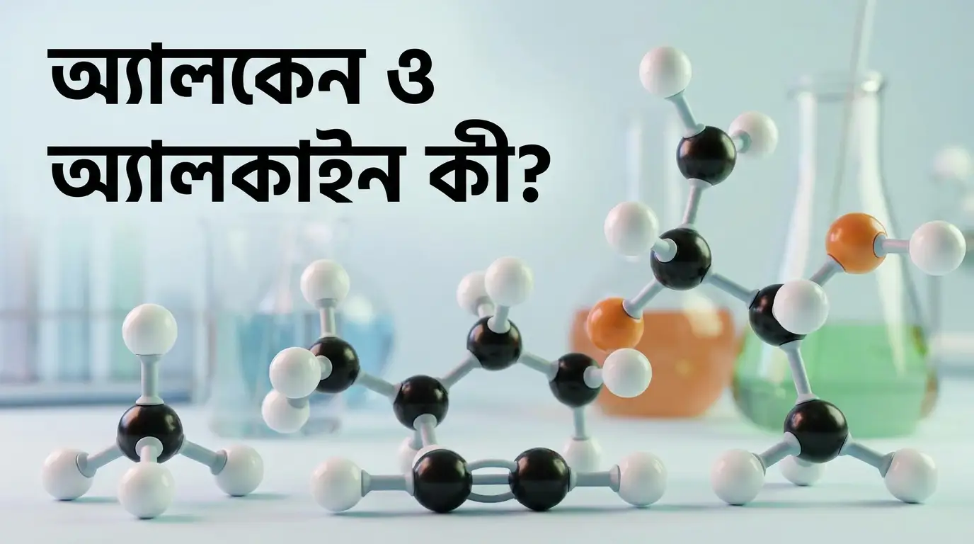 অ্যালকেন ও অ্যালকিন কাকে বলে - সহজ ভাষায়