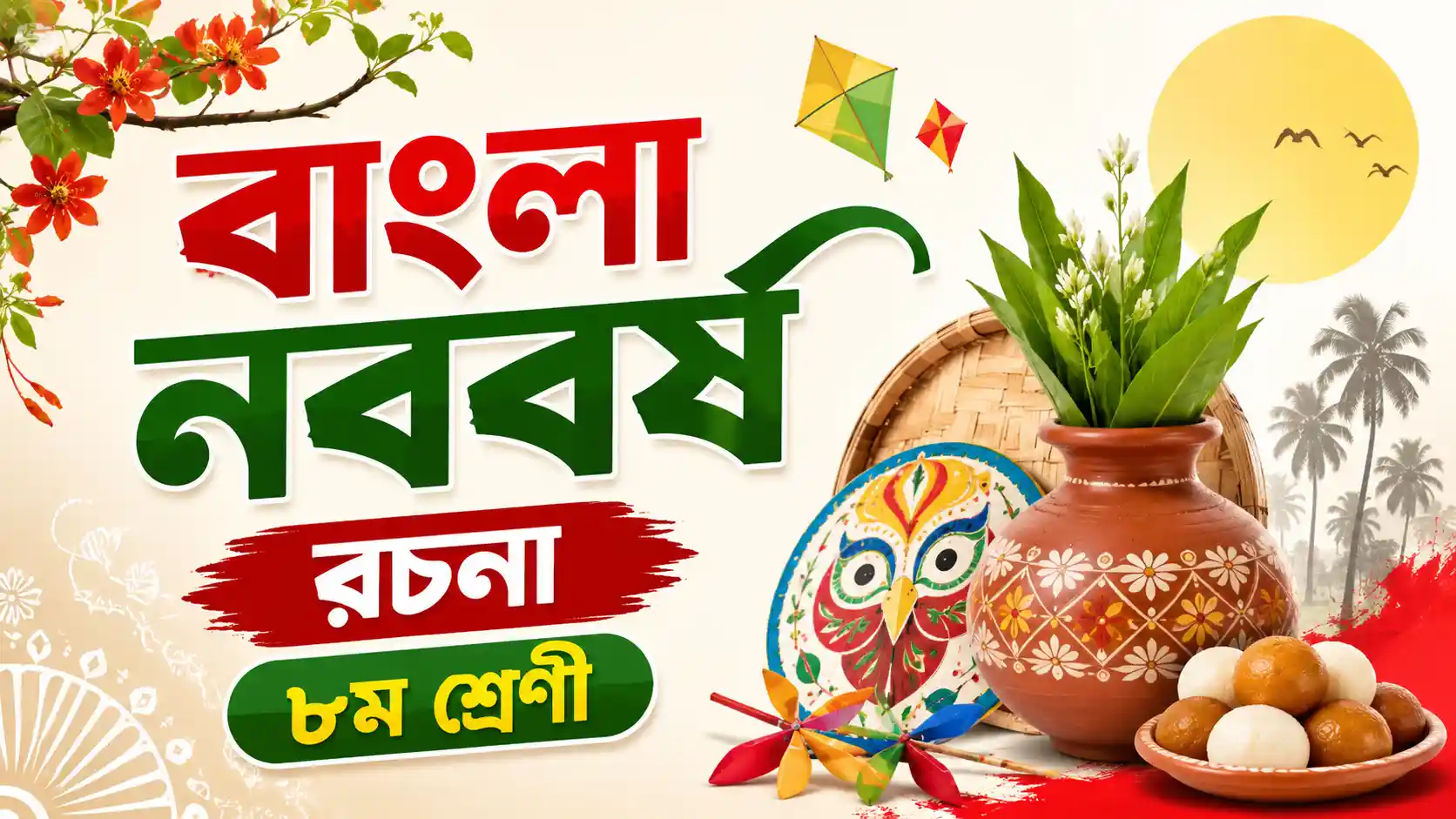 বাংলা নববর্ষ রচনা ৮ম শ্রেণী - সহজ ভাষায়