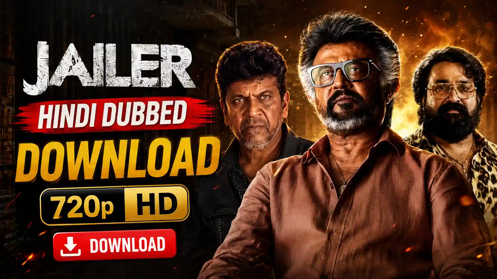 Jailer Movie Hindi Dubbed Download 720p