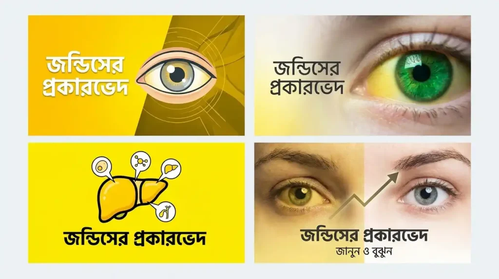 জন্ডিসের প্রকারভেদ