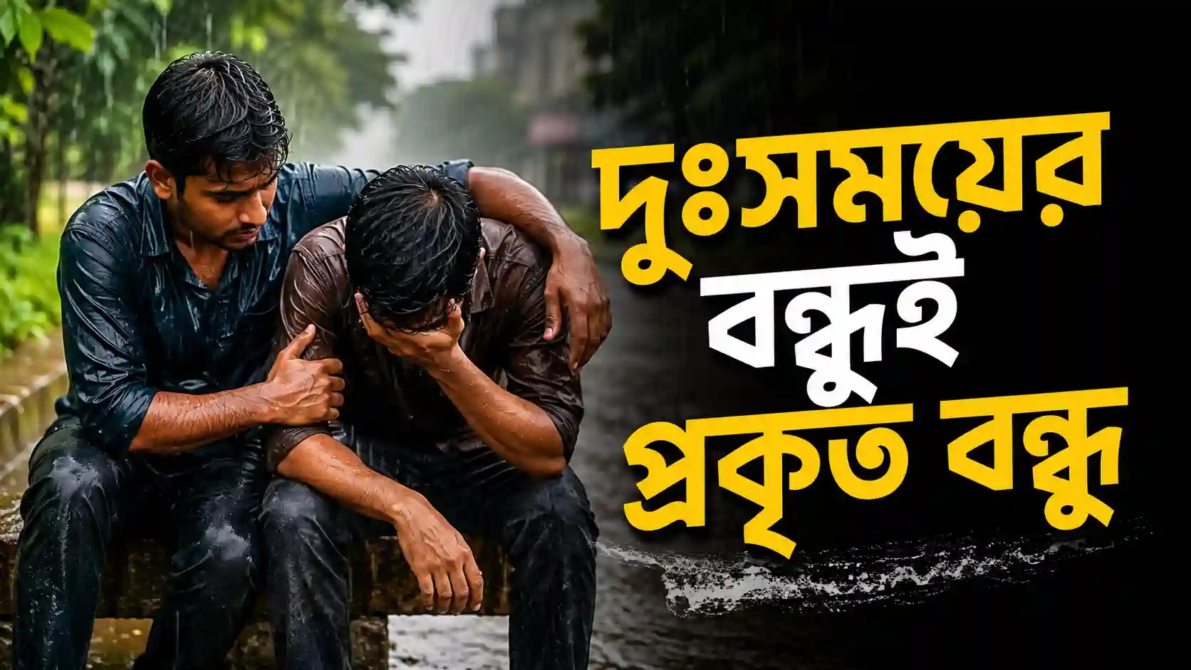 দুঃসময়ের বন্ধুই প্রকৃত বন্ধু ভাব সম্প্রসারণ